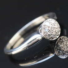 Load image into Gallery viewer, Vintage ring by Jabel with diamonds in white gold from Manor Jewels