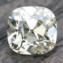 Load image into Gallery viewer, Triple Ideal AGS Antique Cushion cut 1.553ct P SI1 diamond ring in 14k