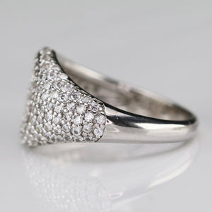 Sterling Silver studded CZ ring