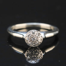 Load image into Gallery viewer, Vintage ring by Jabel with diamonds in white gold from Manor Jewels