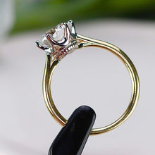 Load image into Gallery viewer, MANOR ROYAL:  The Beatrice - 1.85ct lab grown diamond ring in 14k yellow &amp; white gold