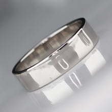 Load image into Gallery viewer, Sterling silver plain polished band