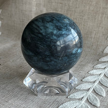 Load image into Gallery viewer, 73mm sodalite ball and stand