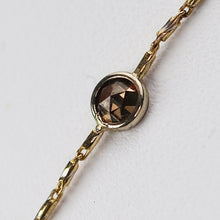 Load image into Gallery viewer, LAYAWAY: PAYMENT 1 OF 6: 2.50ctw Rose cut diamonds by the yard necklace in 18k yellow gold