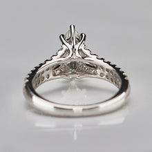 Load image into Gallery viewer, Vera Wang Designer Lab Grown Marquise diamond ring in 14k white gold