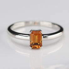 Load image into Gallery viewer, Citrine ring in white gold