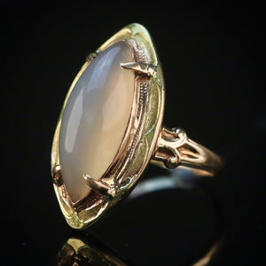 Vintage ring in yellow gold from Manor Jewels