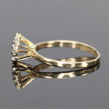 Load image into Gallery viewer, Vintage ring with diamonds in yellow gold from Manor Jewels