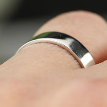 Load image into Gallery viewer, Sterling silver plain polished band