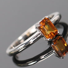 Load image into Gallery viewer, Citrine ring in white gold