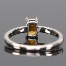 Load image into Gallery viewer, Citrine ring in white gold