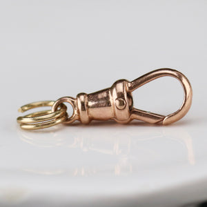 Vintage rose gold dog clip