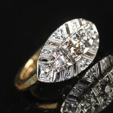 Load image into Gallery viewer, Vintage diamond ring in 14k gold from Manor Jewels