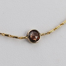 Load image into Gallery viewer, LAYAWAY: PAYMENT 1 OF 6: 2.50ctw Rose cut diamonds by the yard necklace in 18k yellow gold