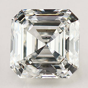 MANOR ROYAL: The Victoria -4.43ct Asscher cut lab grown diamond ring in platinum