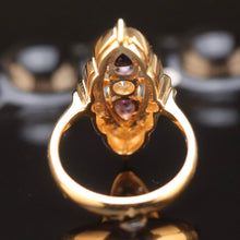 Load image into Gallery viewer, Estate multi gemstone ring in 18k yellow gold from Manor Jewels