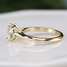 Load image into Gallery viewer, MANOR ROYAL: The Alice - Certed Lab grown 2.09ct Diamond ring in 14k yellow gold