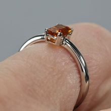 Load image into Gallery viewer, Citrine ring in white gold