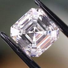 Load image into Gallery viewer, MANOR ROYAL: The Victoria -4.43ct Asscher cut lab grown diamond ring in platinum