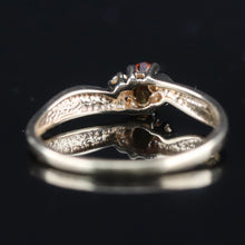 Load image into Gallery viewer, SPECIAL!!  Vintage Citrine and diamond ring in yellow gold