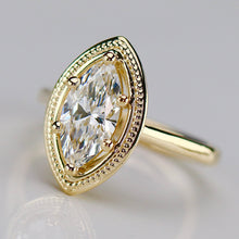 Load image into Gallery viewer, MANOR ROYAL: The Zara - 1.44ct Marquise lab grown diamond ring D/VS1 with IGI report