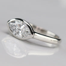 Load image into Gallery viewer, MANOR ROYAL: The Pippa - 1.67ct D/VVS2 Marquise lab grown diamond ring