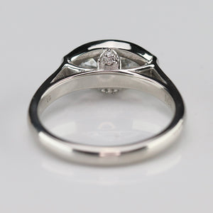 MANOR ROYAL: The Pippa - 1.67ct D/VVS2 Marquise lab grown diamond ring