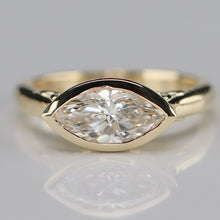 Load image into Gallery viewer, MANOR ROYAL: The Persephone - 1.60ct E/VVS2 Marquise lab grown diamond ring