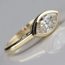 Load image into Gallery viewer, MANOR ROYAL: The Persephone - 1.60ct E/VVS2 Marquise lab grown diamond ring