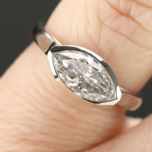 Load image into Gallery viewer, MANOR ROYAL: The Pippa - 1.67ct D/VVS2 Marquise lab grown diamond ring